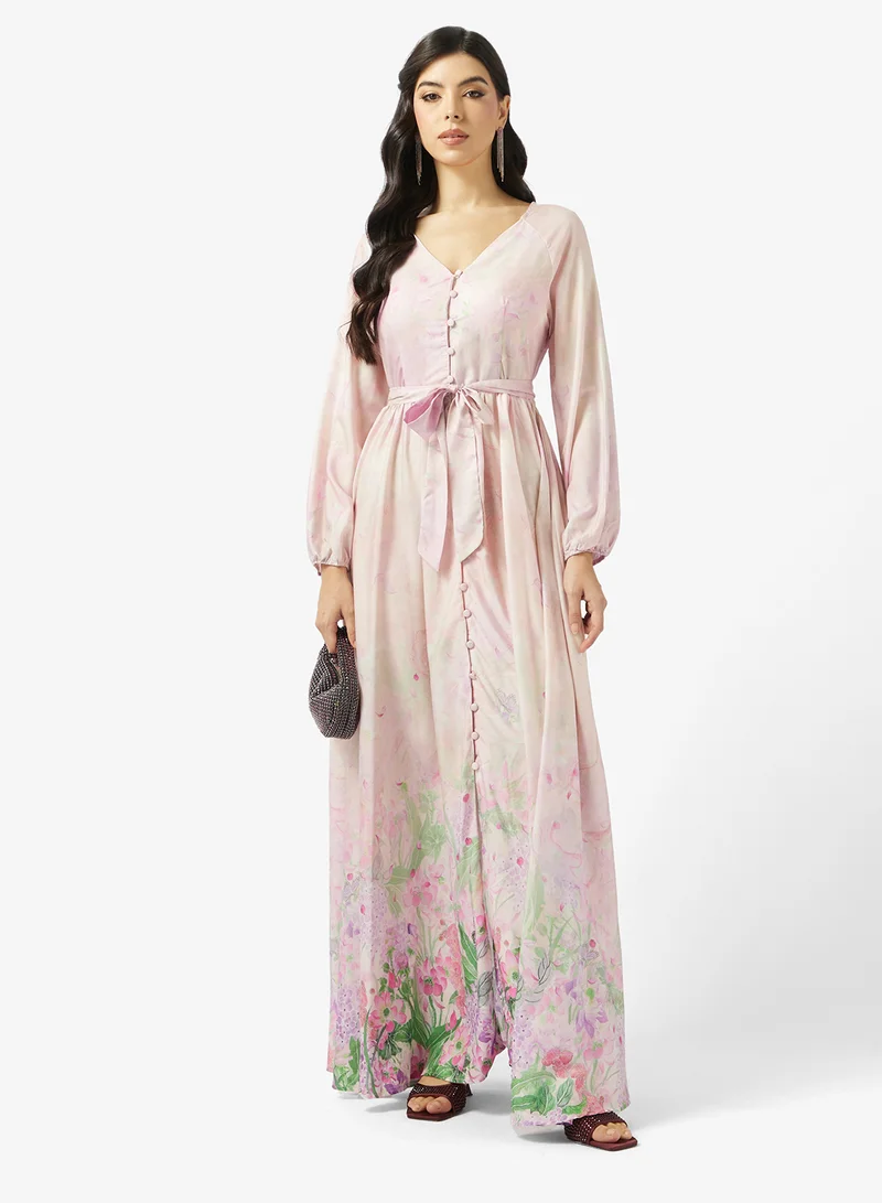 Khizana  Floral Print Dress for Women | Best Price UAE